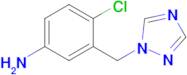 3-((1H-1,2,4-triazol-1-yl)methyl)-4-chloroaniline