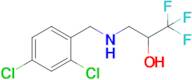 3-((2,4-Dichlorobenzyl)amino)-1,1,1-trifluoropropan-2-ol