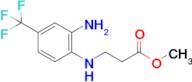 Methyl 3-((2-amino-4-(trifluoromethyl)phenyl)amino)propanoate