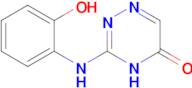 3-[(2-hydroxyphenyl)amino]-4,5-dihydro-1,2,4-triazin-5-one