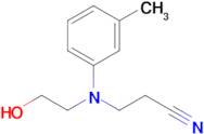 3-((2-Hydroxyethyl)(m-tolyl)amino)propanenitrile