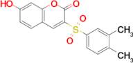 3-((3,4-Dimethylphenyl)sulfonyl)-7-hydroxy-2H-chromen-2-one