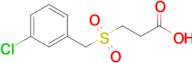 3-((3-Chlorobenzyl)sulfonyl)propanoic acid