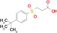 3-((4-(Tert-butyl)phenyl)sulfonyl)propanoic acid