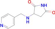 3-((Pyridin-4-ylmethyl)amino)pyrrolidine-2,5-dione
