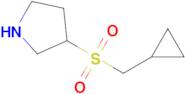 3-((Cyclopropylmethyl)sulfonyl)pyrrolidine