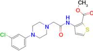 Methyl 3-(2-(4-(3-chlorophenyl)piperazin-1-yl)acetamido)thiophene-2-carboxylate