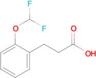 3-(2-(Difluoromethoxy)phenyl)propanoic acid