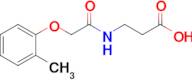 3-(2-(O-tolyloxy)acetamido)propanoic acid