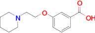 3-(2-(Piperidin-1-yl)ethoxy)benzoic acid