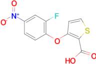 3-(2-Fluoro-4-nitrophenoxy)thiophene-2-carboxylic acid