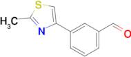 3-(2-Methylthiazol-4-yl)benzaldehyde