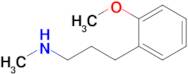 3-(2-Methoxyphenyl)-N-methylpropan-1-amine