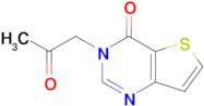 3-(2-Oxopropyl)thieno[3,2-d]pyrimidin-4(3H)-one