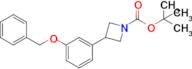 Tert-butyl 3-(3-(benzyloxy)phenyl)azetidine-1-carboxylate