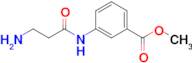 Methyl 3-(3-aminopropanamido)benzoate