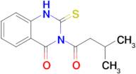 3-(3-Methylbutanoyl)-2-thioxo-2,3-dihydroquinazolin-4(1H)-one