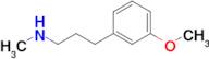 3-(3-Methoxyphenyl)-N-methylpropan-1-amine