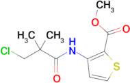 Methyl 3-(3-chloro-2,2-dimethylpropanamido)thiophene-2-carboxylate