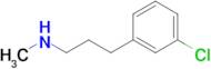 3-(3-Chlorophenyl)-N-methylpropan-1-amine