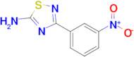 3-(3-Nitrophenyl)-1,2,4-thiadiazol-5-amine