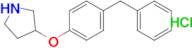 3-(4-Benzylphenoxy)pyrrolidine hydrochloride