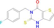 3-(4-Fluorobenzyl)-2-thioxo-2,3-dihydrothieno[3,2-d]pyrimidin-4(1H)-one