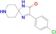 3-(4-Chlorophenyl)-1,4,8-triazaspiro[4.5]Dec-3-en-2-one