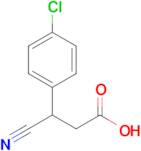 3-(4-Chlorophenyl)-3-cyanopropanoic acid