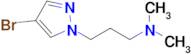 3-(4-Bromo-1H-pyrazol-1-yl)-N,N-dimethylpropan-1-amine