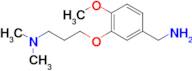 3-(5-(Aminomethyl)-2-methoxyphenoxy)-N,N-dimethylpropan-1-amine