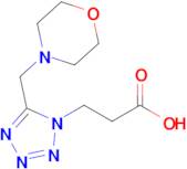 3-(5-(Morpholinomethyl)-1H-tetrazol-1-yl)propanoic acid
