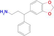 3-(Benzo[d][1,3]dioxol-5-yl)-3-phenylpropan-1-amine