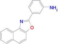 3-(Naphtho[1,2-d]oxazol-2-yl)aniline