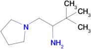 3,3-Dimethyl-1-(pyrrolidin-1-yl)butan-2-amine