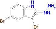 3,5-Dibromo-2-hydrazinyl-1H-indole