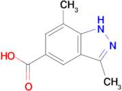 3,7-dimethyl-1H-indazole-5-carboxylic acid