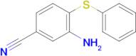 3-Amino-4-(phenylthio)benzonitrile