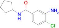 3-Amino-4-chloro-N-cyclopentylbenzamide