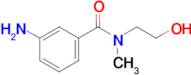 3-Amino-N-(2-hydroxyethyl)-N-methylbenzamide