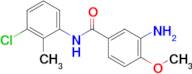 3-Amino-N-(3-chloro-2-methylphenyl)-4-methoxybenzamide