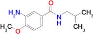 3-Amino-N-isobutyl-4-methoxybenzamide