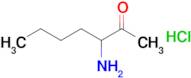 3-Aminoheptan-2-one hydrochloride