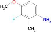 3-Fluoro-4-methoxy-2-methylaniline