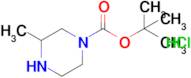 Tert-butyl 3-methylpiperazine-1-carboxylate hydrochloride