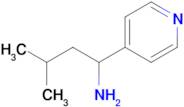 3-Methyl-1-(pyridin-4-yl)butan-1-amine