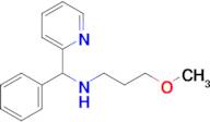 3-Methoxy-N-(phenyl(pyridin-2-yl)methyl)propan-1-amine