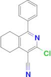 3-Chloro-1-phenyl-5,6,7,8-tetrahydroisoquinoline-4-carbonitrile