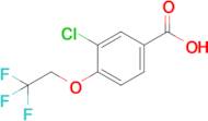 3-Chloro-4-(2,2,2-trifluoroethoxy)benzoic acid