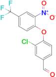 3-Chloro-4-(2-nitro-4-(trifluoromethyl)phenoxy)benzaldehyde